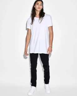 Clearance Ksubi Seeing Lines Ss Tee White