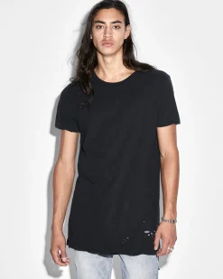 Fashion Ksubi Sioux Ss Tee Black
