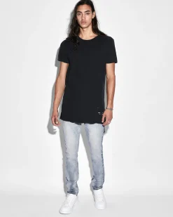 Fashion Ksubi Sioux Ss Tee Black