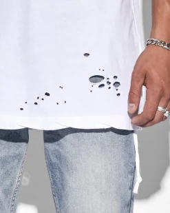Hot Ksubi Sioux Ss Tee White