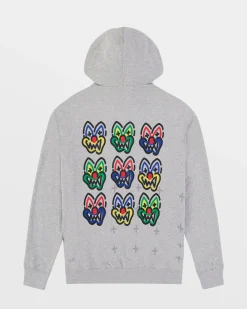 Store Ksubi Slawn Biggie Hoodie Grey Marle