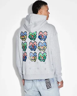 Store Ksubi Slawn Biggie Hoodie Grey Marle
