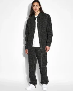 Outlet Ksubi Snakebite Ls Shirt Camo