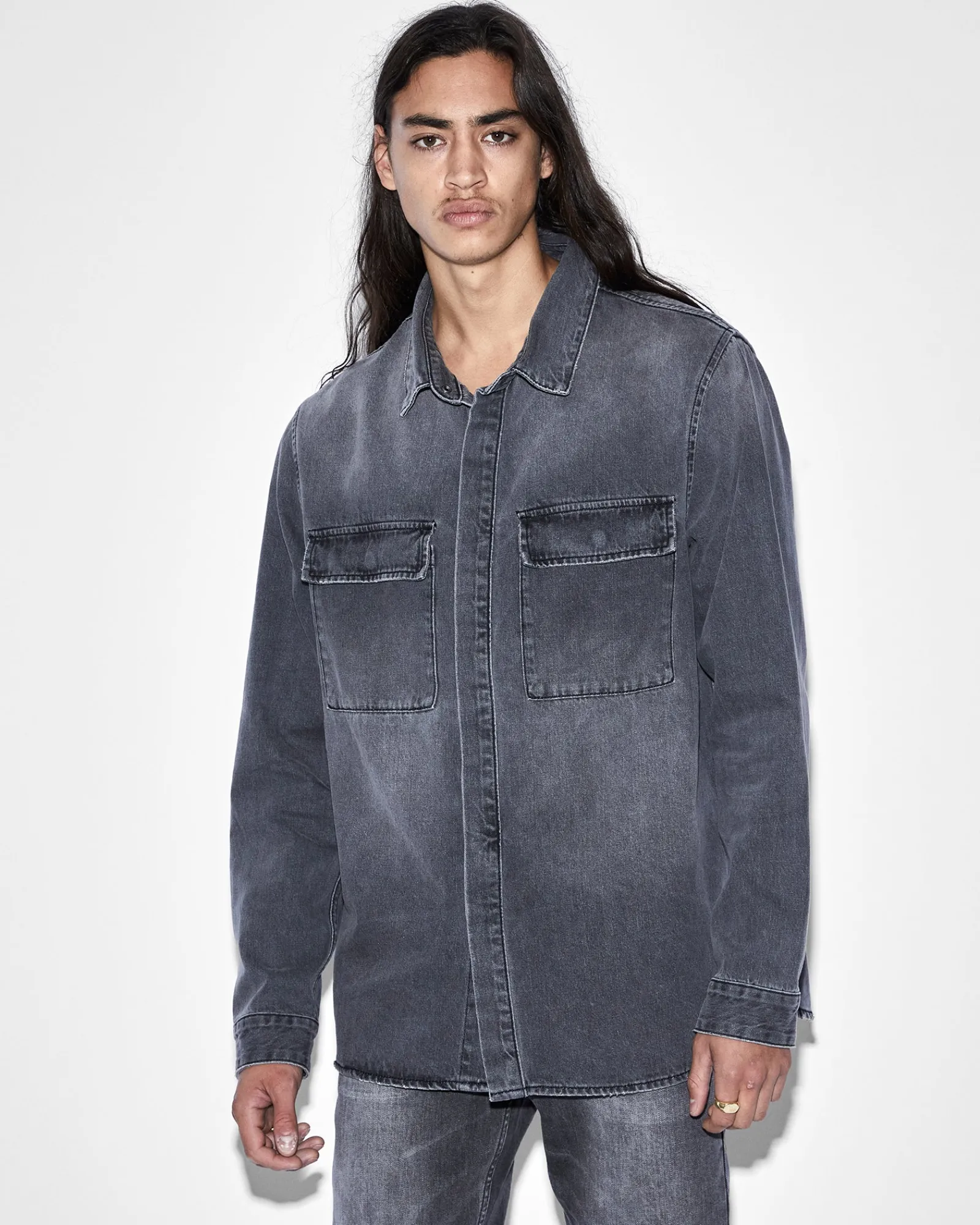 Clearance Ksubi Snakebite Shirt Skar Ticket