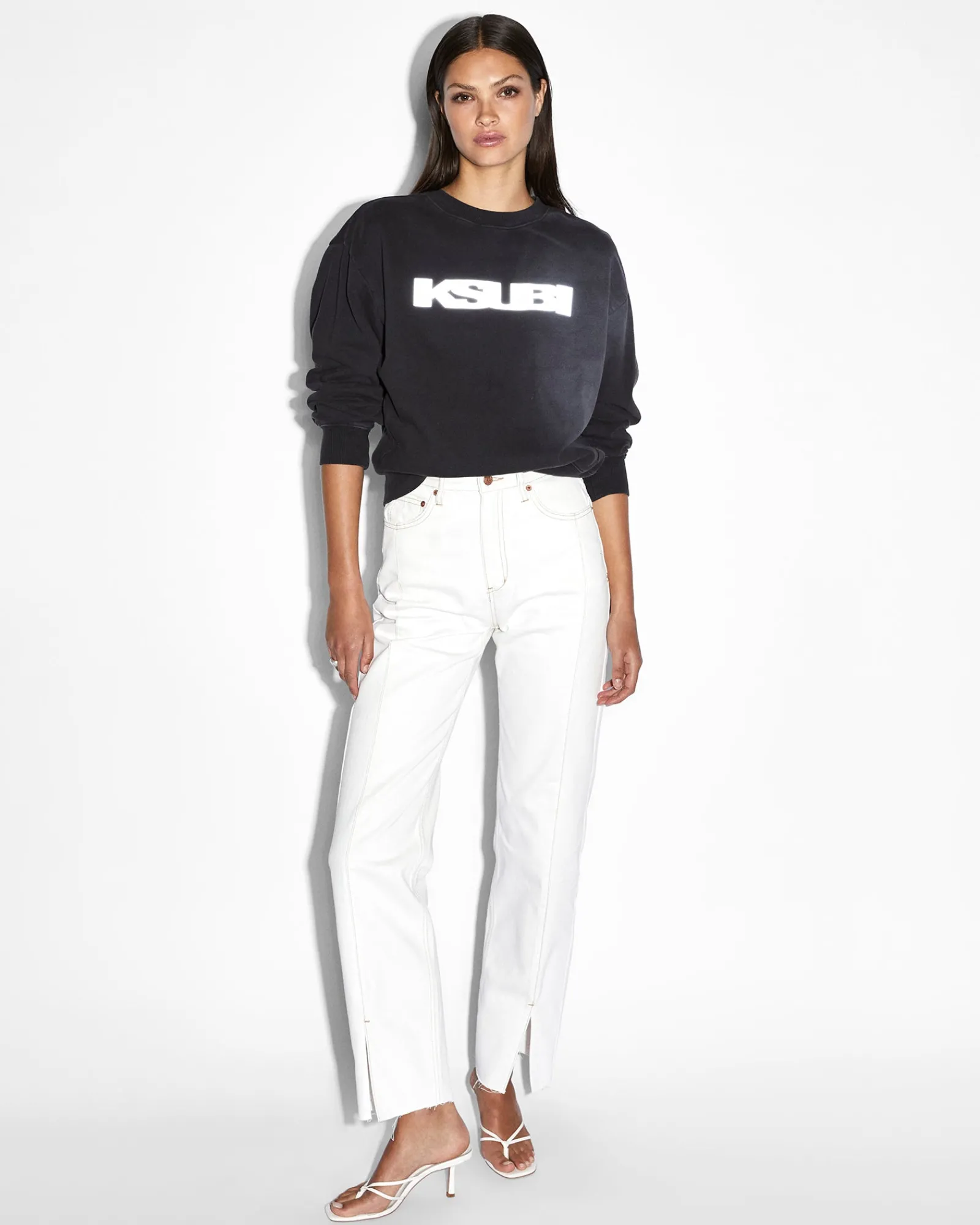 Cheap Ksubi Sott 3M Klassic Crew Black Sunspot