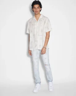 Fashion Ksubi Stik N Poke Resort Ss Shirt Antike