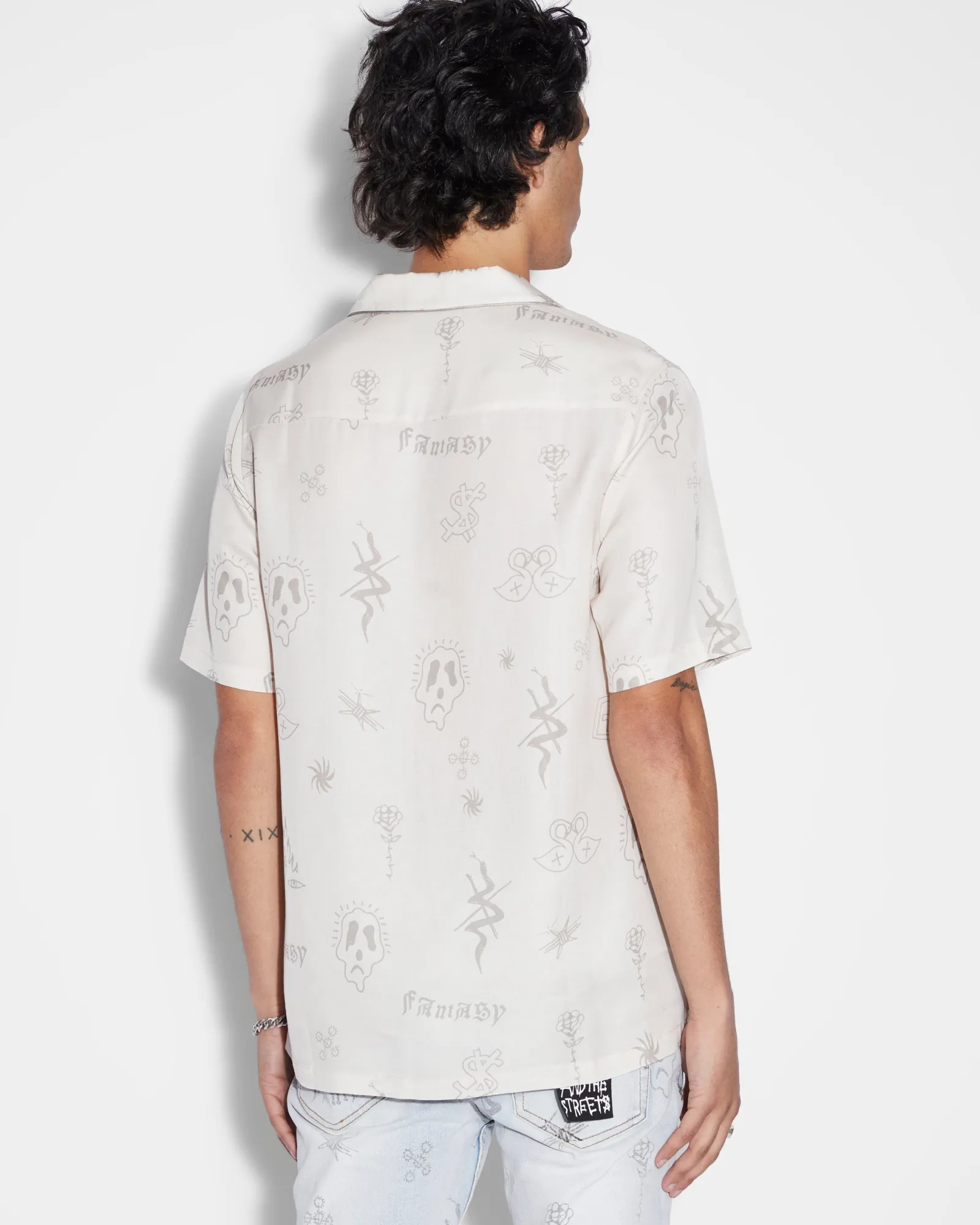 Fashion Ksubi Stik N Poke Resort Ss Shirt Antike