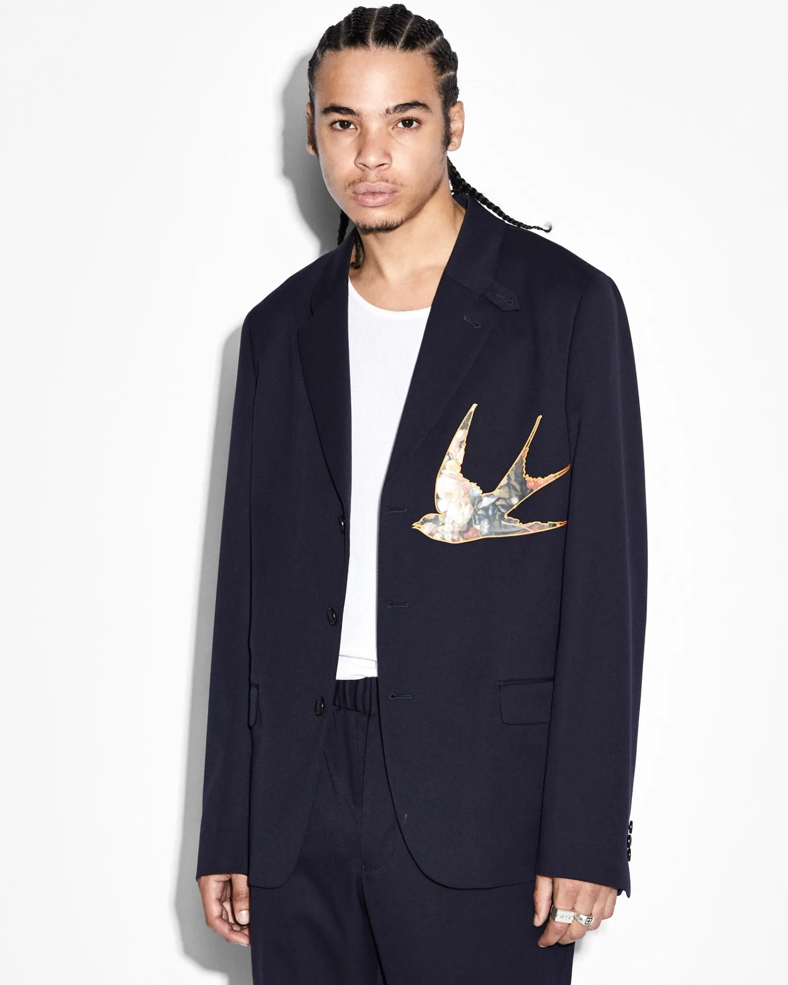 Outlet Ksubi Sting Blazer Navy