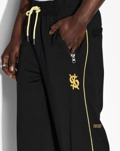 Best Ksubi Synthesis Pant Black Yellow