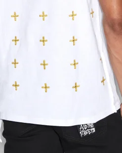 Shop Ksubi Token Kash Ss Tee Tru White