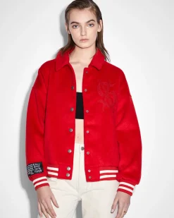 Flash Sale Ksubi Tribute Jacket Crimson