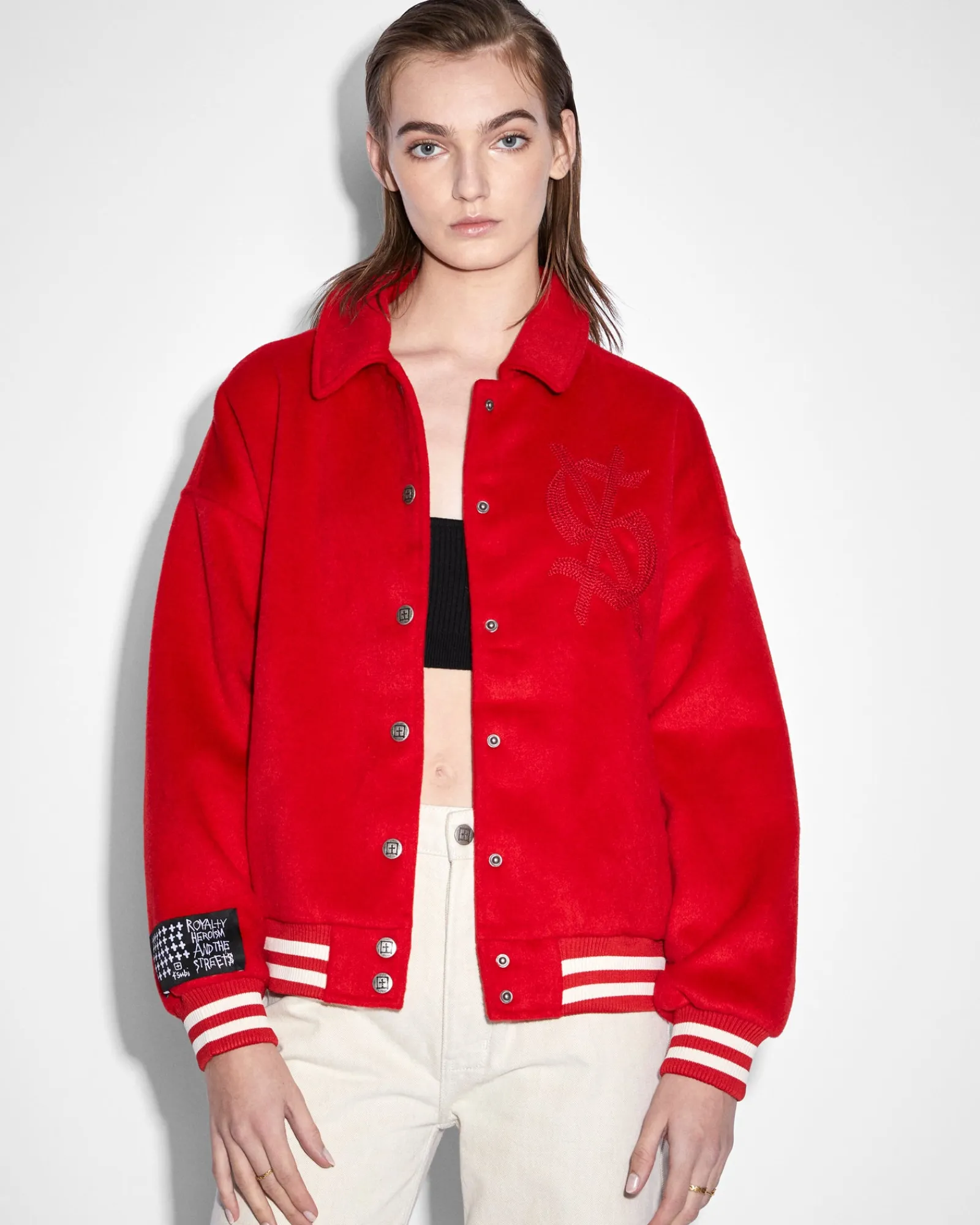 Flash Sale Ksubi Tribute Jacket Crimson