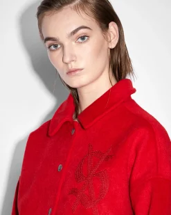 Flash Sale Ksubi Tribute Jacket Crimson