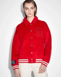 Flash Sale Ksubi Tribute Jacket Crimson