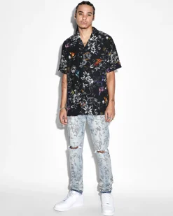 Store Ksubi Unearthly Resort Ss Shirt Black