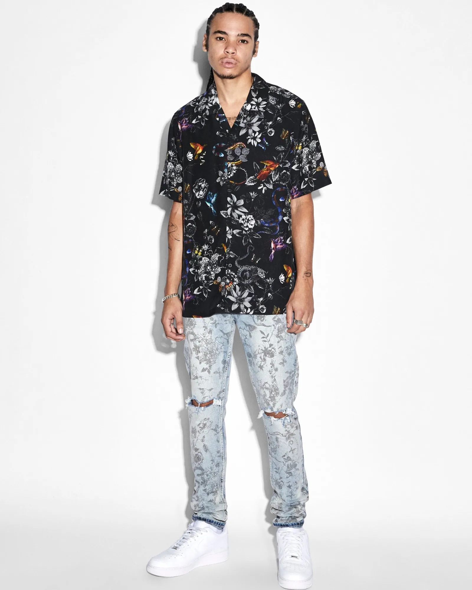 Store Ksubi Unearthly Resort Ss Shirt Black