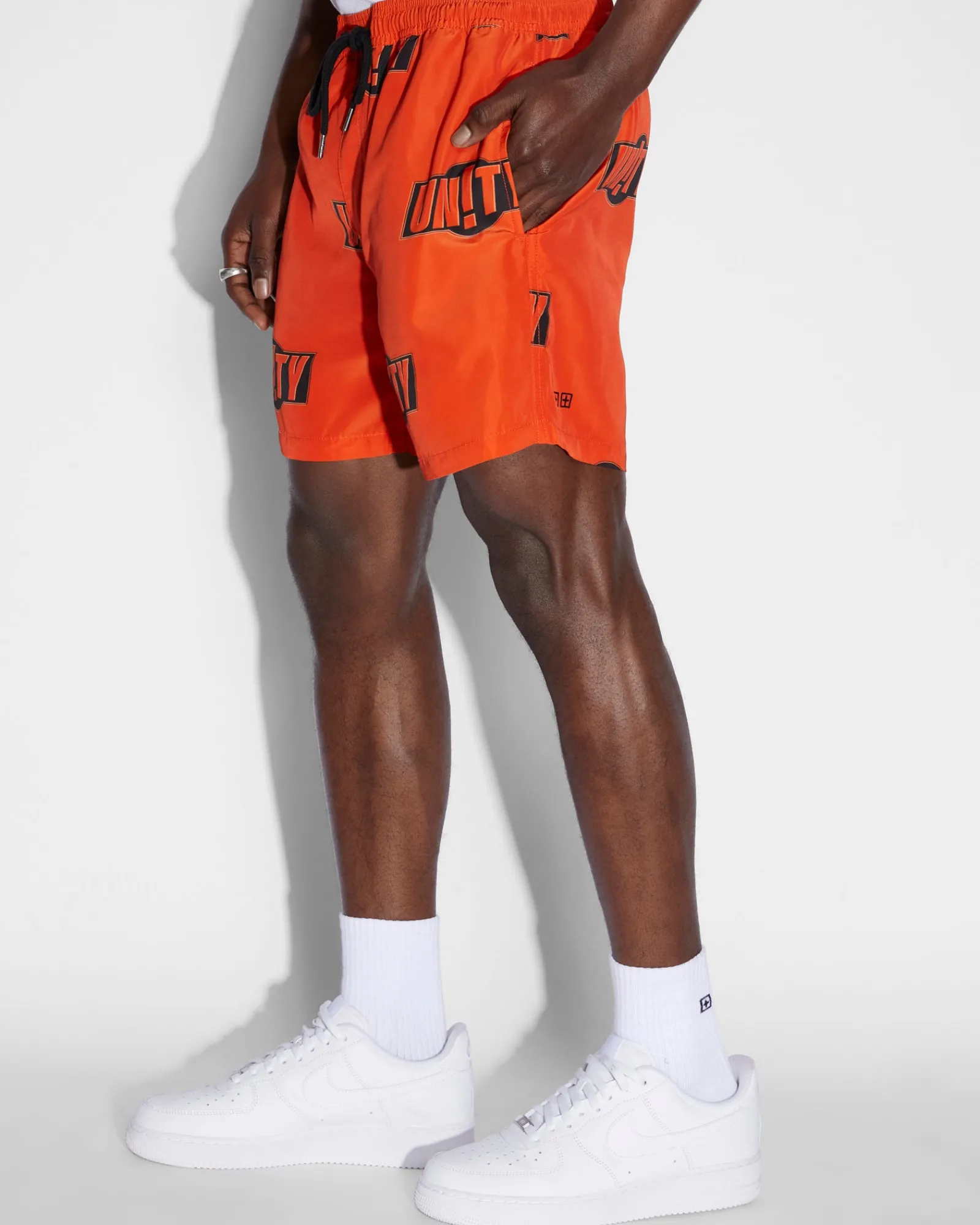 Discount Ksubi Unity Sign Burner Boardshort Orange