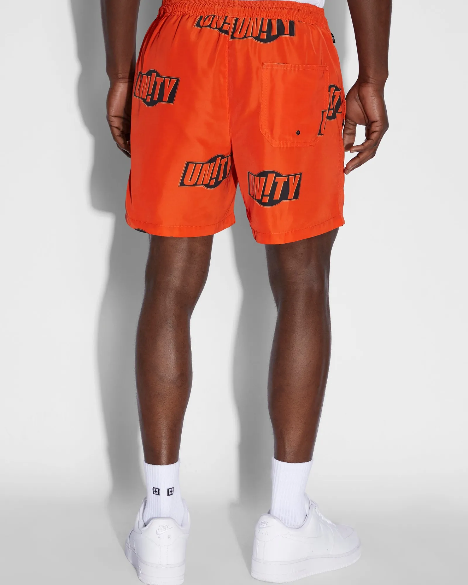 Discount Ksubi Unity Sign Burner Boardshort Orange