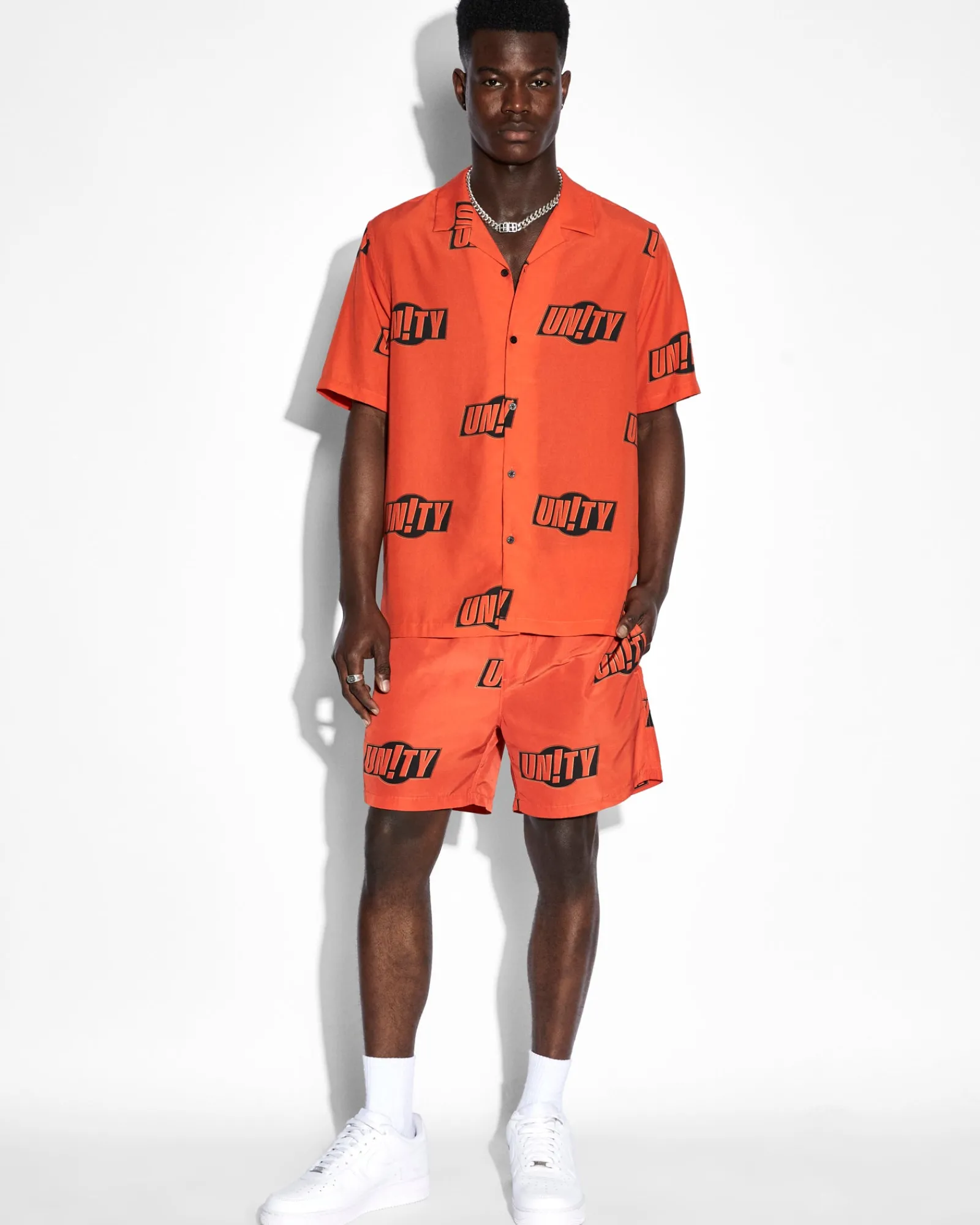 Store Ksubi Unity Sign Resort Ss Shirt Orange