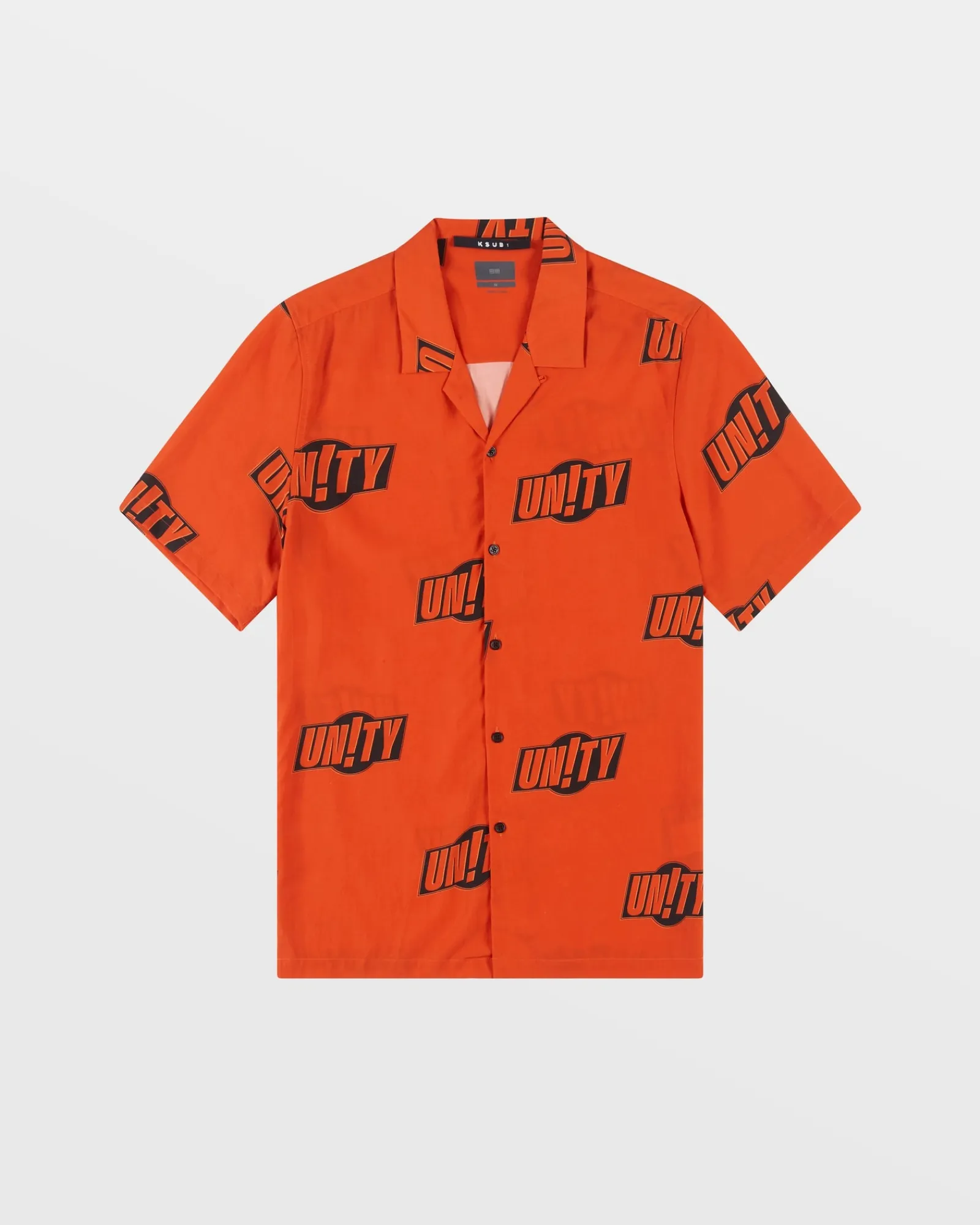Store Ksubi Unity Sign Resort Ss Shirt Orange