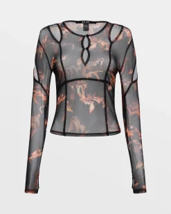Flash Sale Ksubi Void Mesh Ls Top Consumed