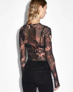 Flash Sale Ksubi Void Mesh Ls Top Consumed