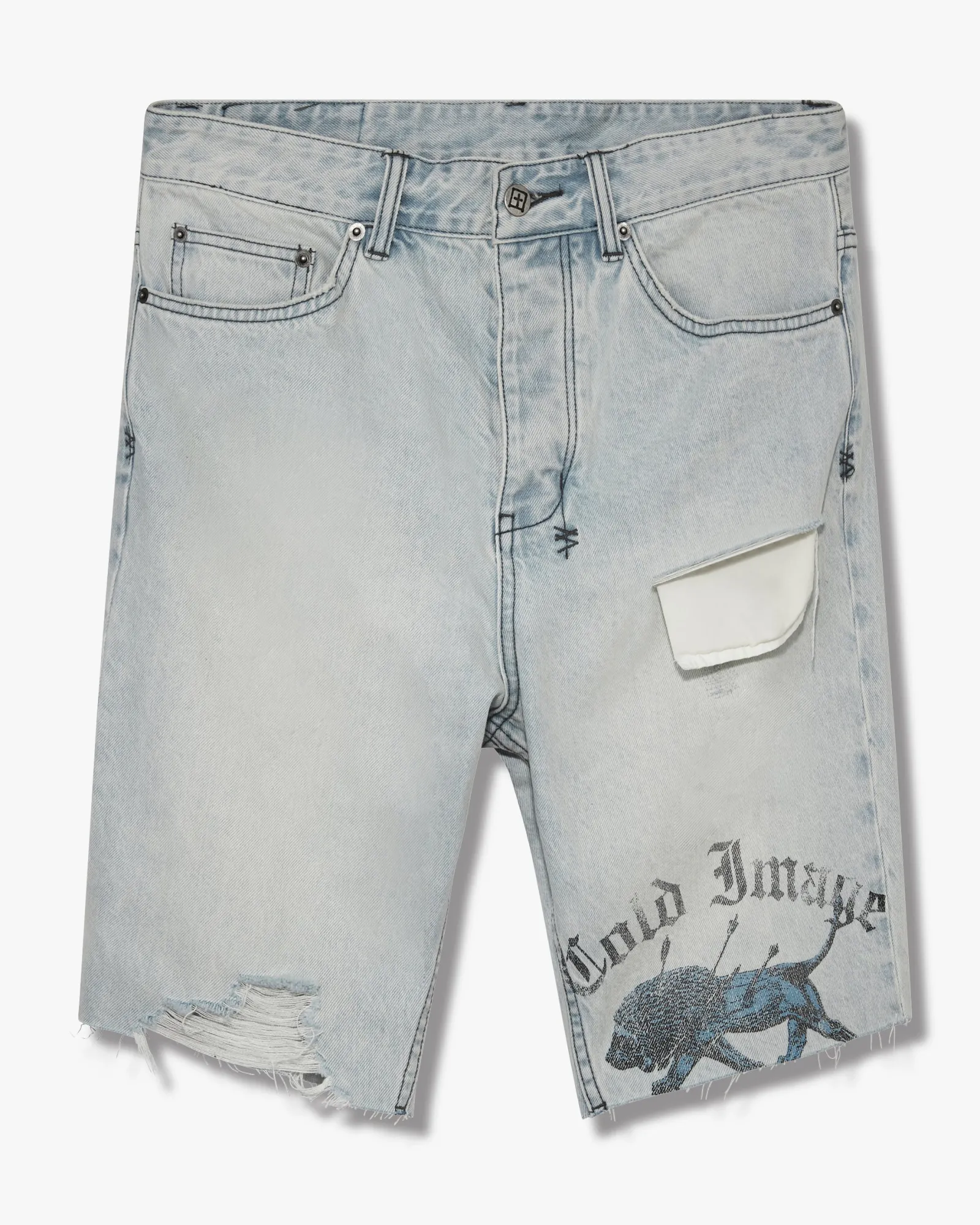 Sale Ksubi Wolf Short Cold Image Iced