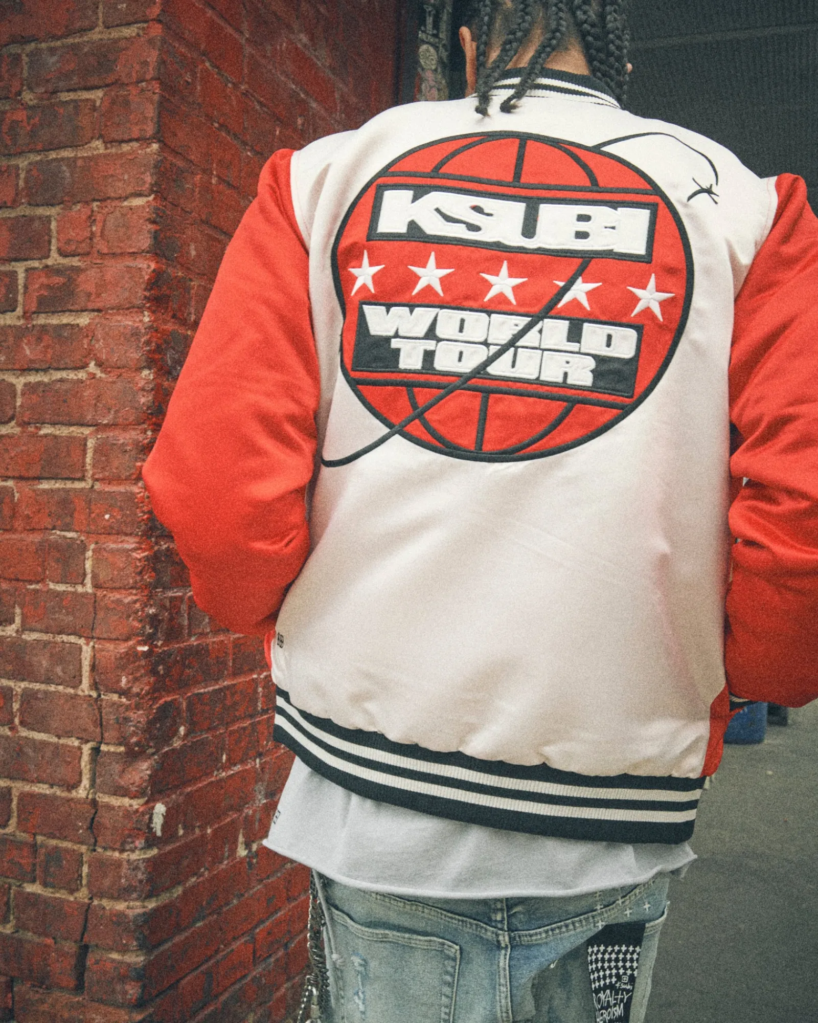 Best Ksubi World Tour Jacket Red