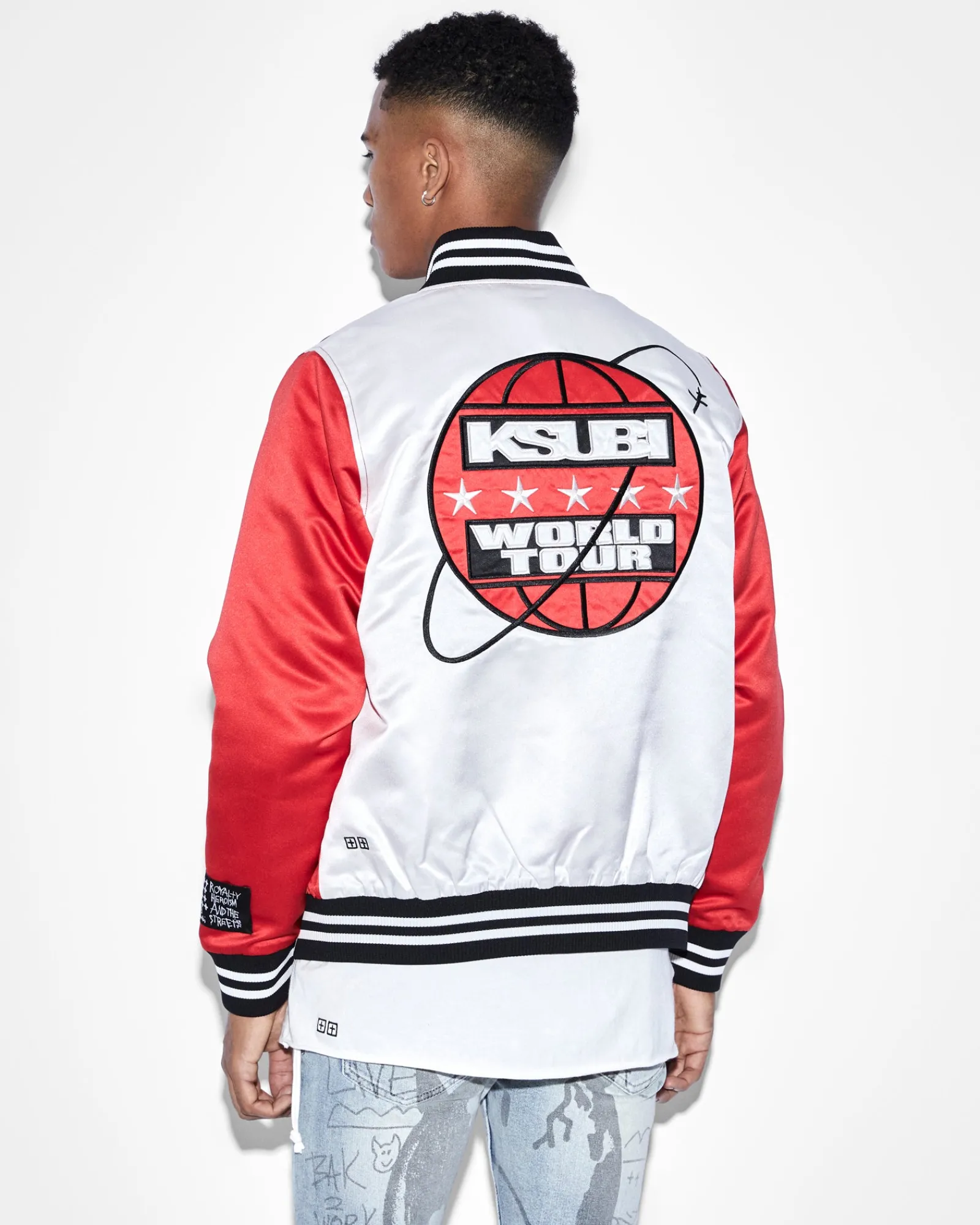 Best Ksubi World Tour Jacket Red