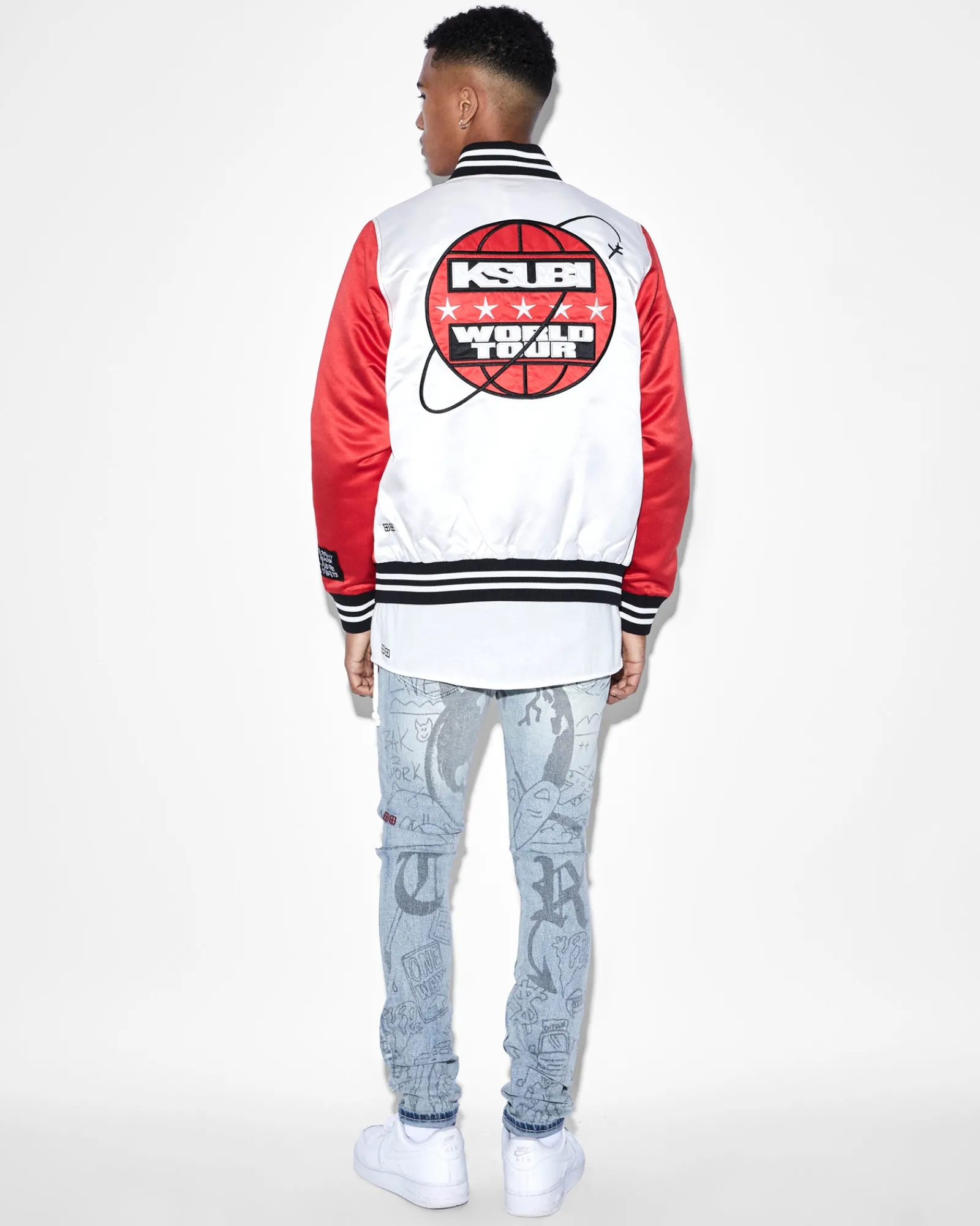 Best Ksubi World Tour Jacket Red