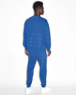 Outlet Ksubi 4X4 Biggie Crew Cobalt