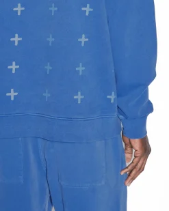 Outlet Ksubi 4X4 Biggie Crew Cobalt
