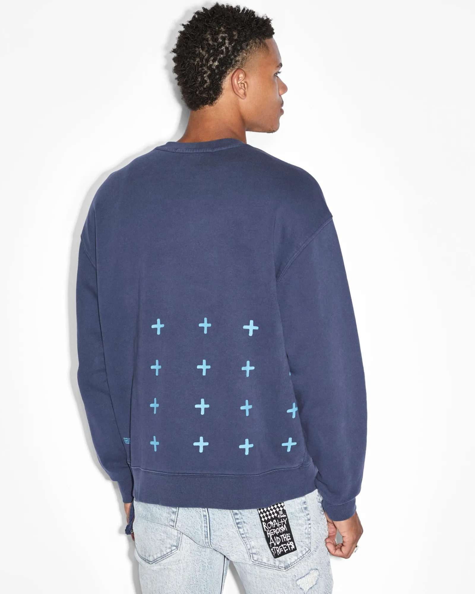 Shop Ksubi 4X4 Biggie Crew Midnight