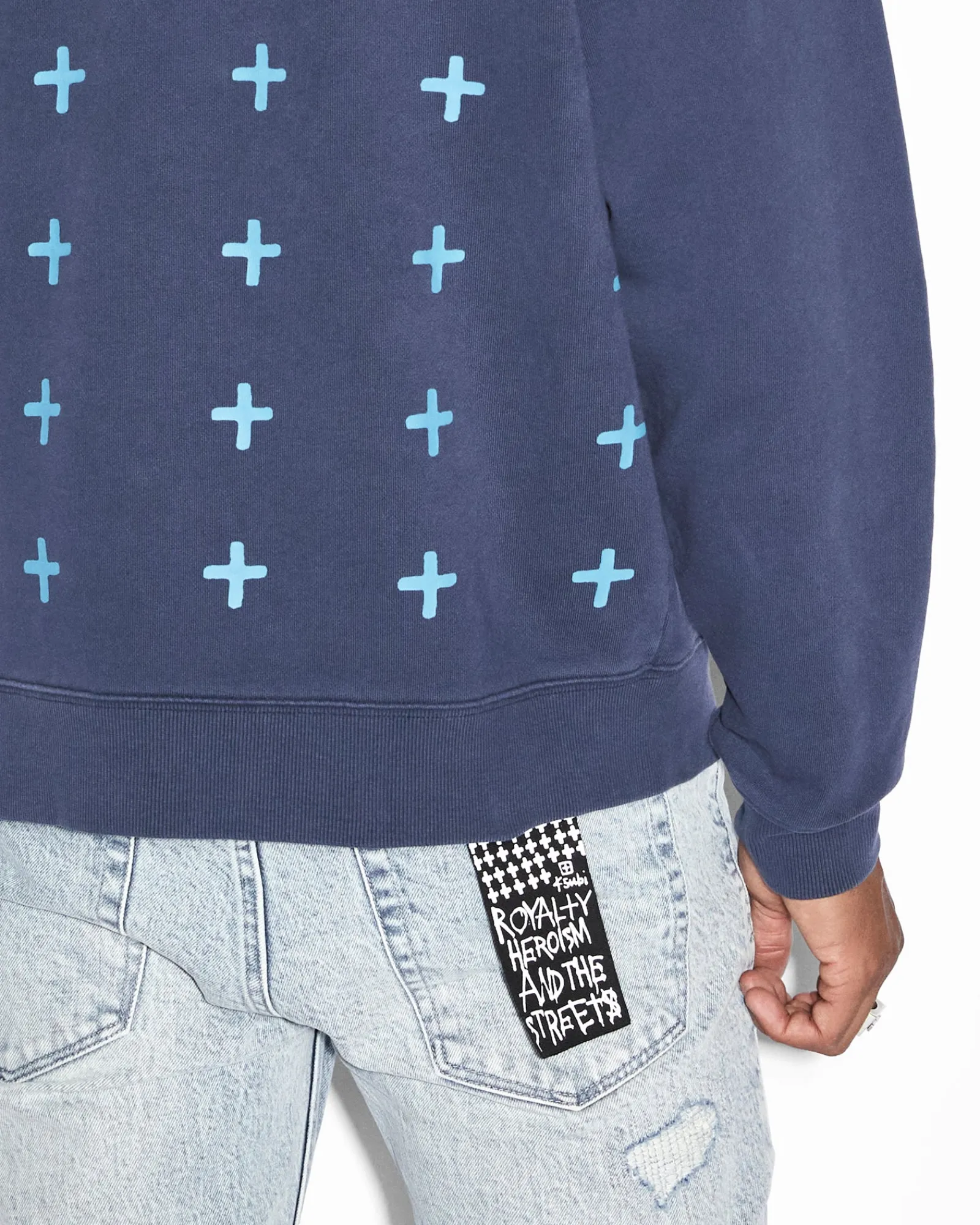 Shop Ksubi 4X4 Biggie Crew Midnight
