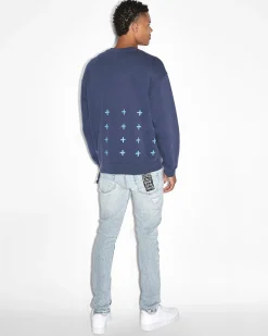 Shop Ksubi 4X4 Biggie Crew Midnight