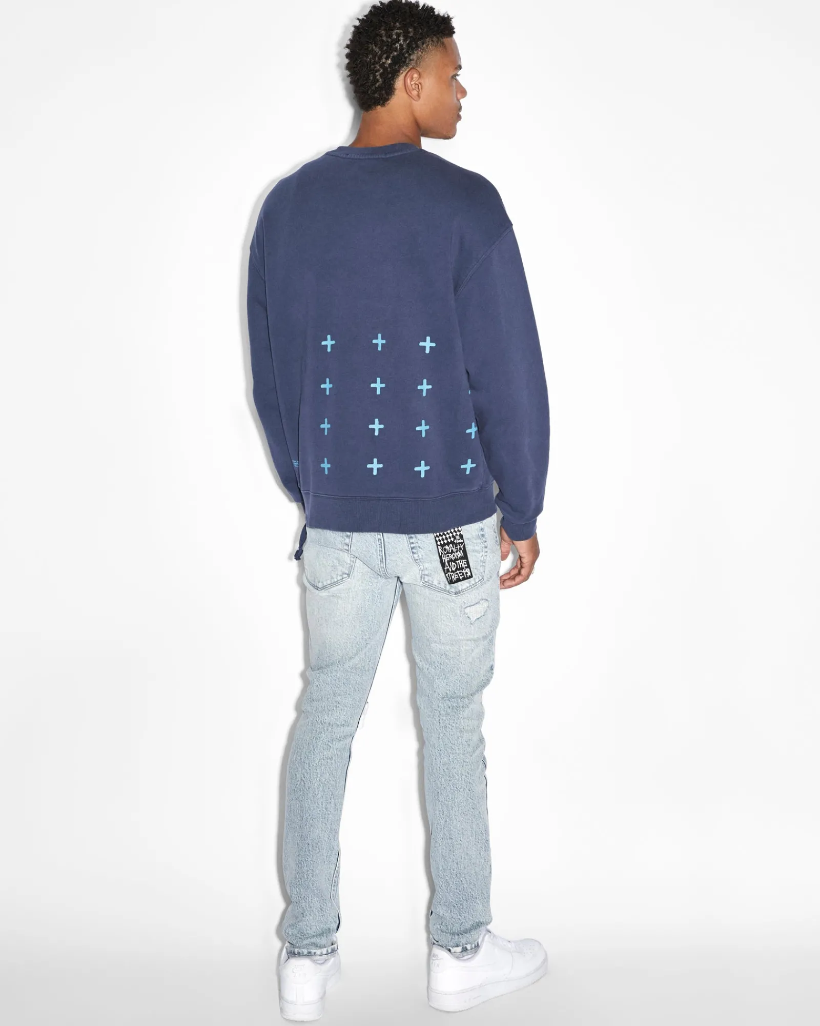 Shop Ksubi 4X4 Biggie Crew Midnight