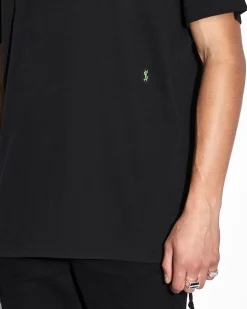 Hot Ksubi 4X4 Biggie Ss Tee Black Green