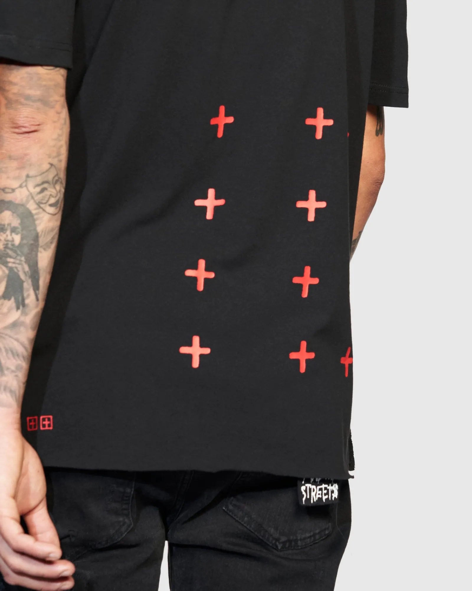 Store Ksubi 4X4 Biggie Ss Tee Black/Red