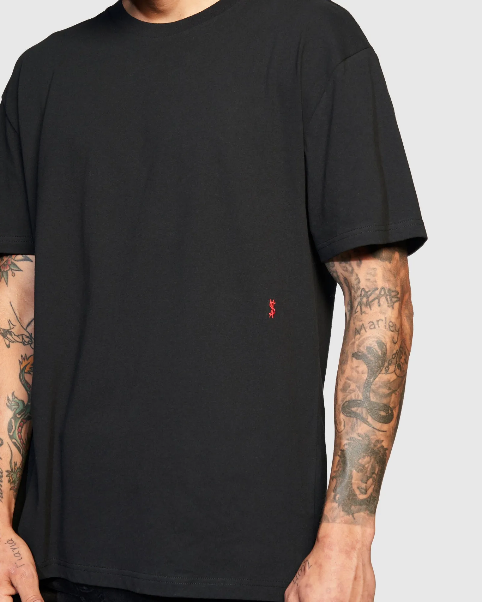 Store Ksubi 4X4 Biggie Ss Tee Black/Red
