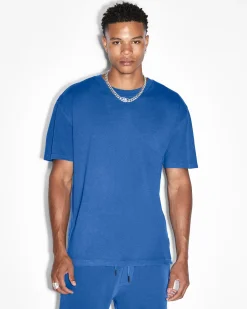 Cheap Ksubi 4X4 Biggie Ss Tee Cobalt