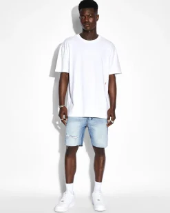 Online Ksubi 4X4 Biggie Ss Tee White Orange