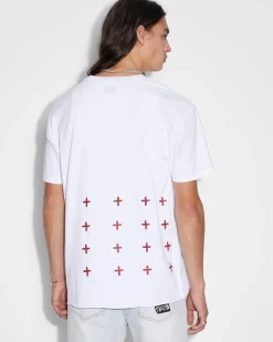 Best Ksubi 4X4 Biggie Ss Tee White Red