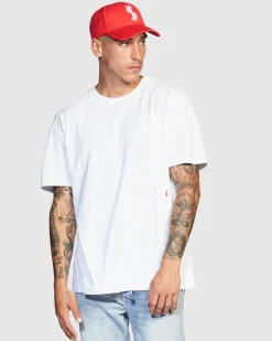 Fashion Ksubi 4X4 Biggie Ss Tee White/Red