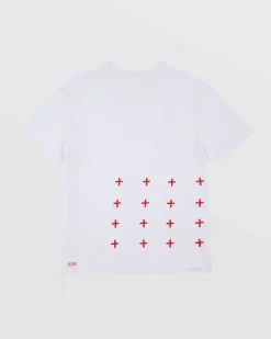 Fashion Ksubi 4X4 Biggie Ss Tee White/Red