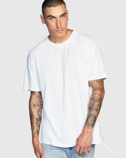 Fashion Ksubi 4X4 Biggie Ss Tee White/Yellow
