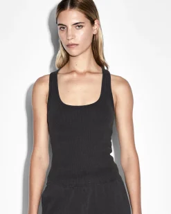 Flash Sale Ksubi 3X4 Origin Tank Washed Black